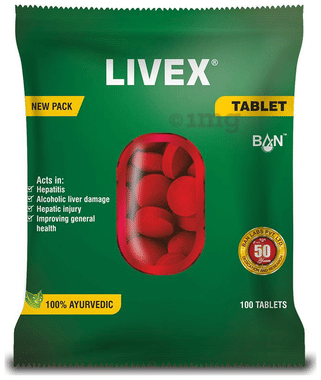 Livex |Improves Appetite, Digestion, Assimilation Process| Tablet
