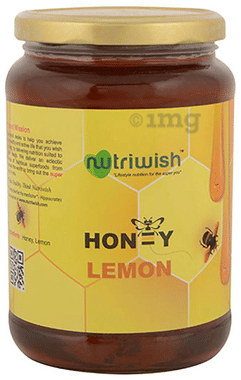 Nutriwish 100% Pure Organic Honey | Flavour Lemon