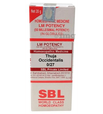 SBL Thuja Occidentalis 0/27 LM