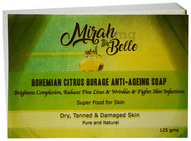 Mirah Belle Bohemian Citrus Borage Anti-Ageing Soap