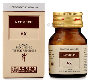 Lord's Nat Sulph Biochemic Tablet 6X Lord's Nat Sulph Biochemic Tablet 6X