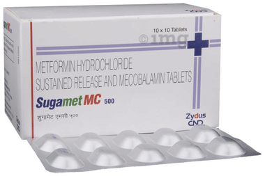 Sugamet MC 500 Tablet SR