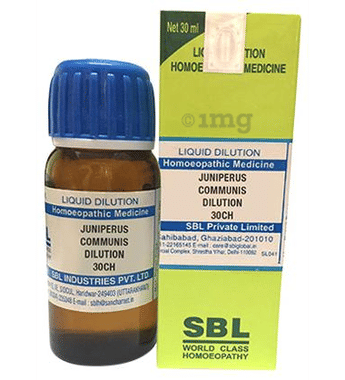 SBL Juniperus Communis Dilution 30 CH SBL Juniperus Communis Dilution 30 CH