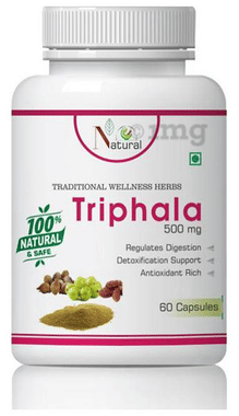 Natural Triphala 500mg Capsule