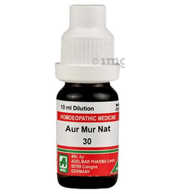 ADEL Aurum Mur. Nat. Dilution 30 CH ADEL Aurum Mur. Nat. Dilution 30 CH