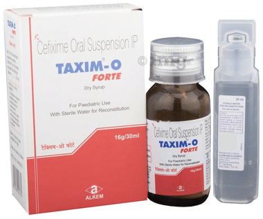 Taxim-O Forte Dry Syrup