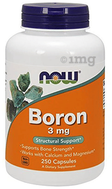 Now Foods Boron 3mg Capsule