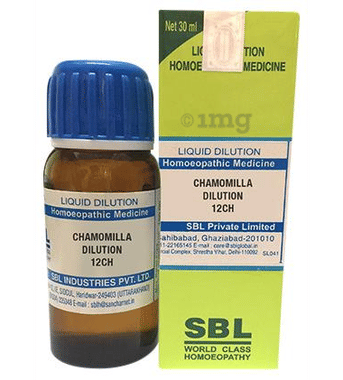SBL Chamomilla Dilution 12 CH