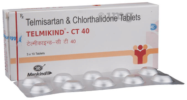 Telmikind-CT 40 Tablet