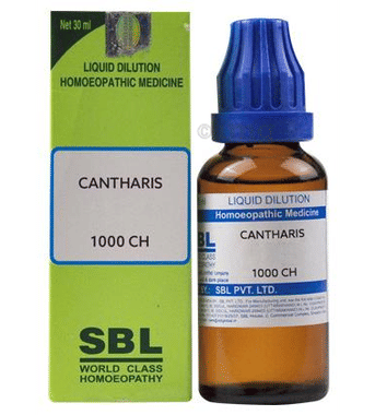 SBL Cantharis Dilution 1000 CH SBL Cantharis Dilution 1000 CH