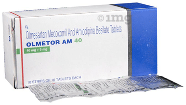Olmetor AM 40 Tablet