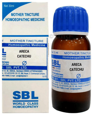 SBL Areca Catechu Mother Tincture Q SBL Areca Catechu Mother Tincture Q