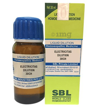 SBL Electricitas Dilution 30 CH SBL Electricitas Dilution 30 CH