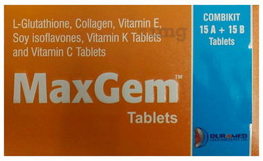 Maxgem Tablet 15A+15B Combikit Maxgem Tablet 15A+15B Combikit