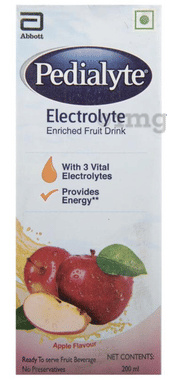 Pedialyte Electrolyte Enriched Fruit Drink Apple