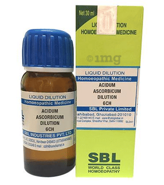 SBL Acidum Ascorbicum Dilution 6 CH SBL Acidum Ascorbicum Dilution 6 CH