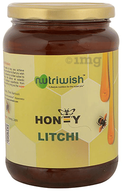 Nutriwish 100% Pure Organic Honey | Flavour Litchi