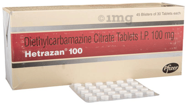 Hetrazan 100 Tablet