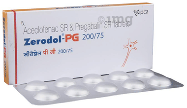 Zerodol-PG 200/75 Tablet SR