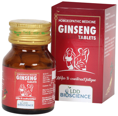LDD Bioscience Ginseng Tablet LDD Bioscience Ginseng Tablet