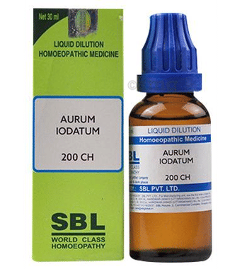 SBL Aurum Iodatum Dilution 200 CH SBL Aurum Iodatum Dilution 200 CH