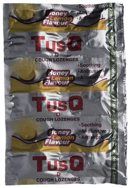 Tusq-D Cough Lozenges Honey lemon