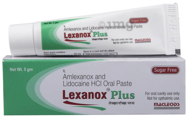 Lexanox Plus Oral Paste Sugar Free