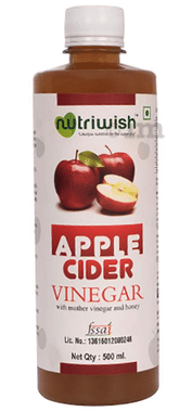 Nutriwish Apple Cider Vinegar with Mother Vinegar and Honey