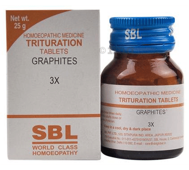 SBL Graphites Trituration Tablet 3X SBL Graphites Trituration Tablet 3X