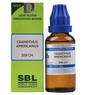 SBL Ceanothus Americanus Dilution 200 CH SBL Ceanothus Americanus Dilution 200 CH