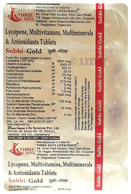Subhi Gold Tablet