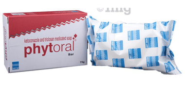 Phytoral Ketoconazole & Triclosan Medicated Soap Bar