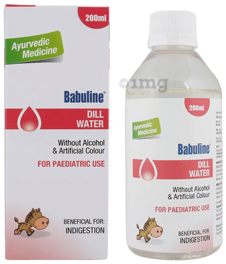 Babuline Ayurvedic Dill Water for Pediatric Gastric Problem | Colic Pain Relief | Helps Relief from Gas, Acidity and Indigestion