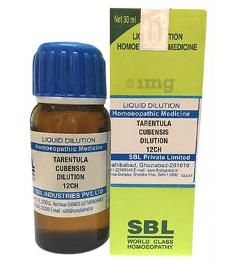 SBL Tarentula Cubensis Dilution 12 CH SBL Tarentula Cubensis Dilution 12 CH