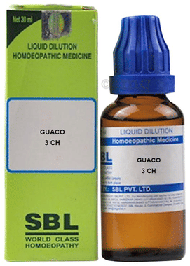 SBL Guaco Dilution 3 CH SBL Guaco Dilution 3 CH