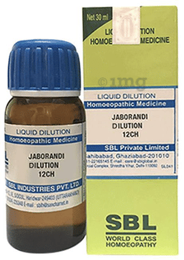 SBL Jaborandi Dilution 12 CH SBL Jaborandi Dilution 12 CH