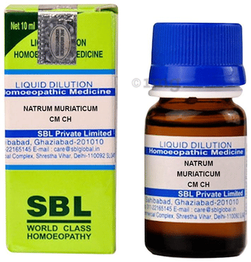 SBL Natrum Muriaticum Dilution CM CH SBL Natrum Muriaticum Dilution CM CH