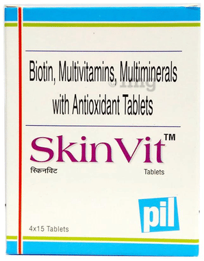 PIL Tablet Skinvit 19 Essential Nutrients For Hair, Skin & Nails