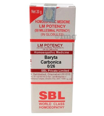 SBL Baryta Carbonica 0/26 LM