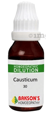 Bakson's Homoeopathy Causticum Dilution 30 CH