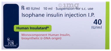 Human Insulatard 40IU/ml Suspension for Injection