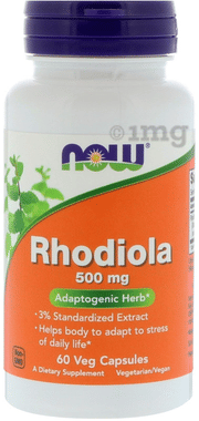 Now Foods Rhodiola 500mg Veg Capsule