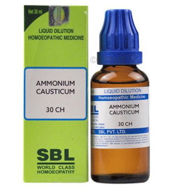 SBL Ammonium Causticum Dilution 30 CH SBL Ammonium Causticum Dilution 30 CH