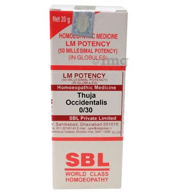 SBL Thuja Occidentalis 0/30 LM SBL Thuja Occidentalis 0/30 LM