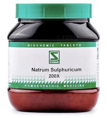 Dr Willmar Schwabe India Natrum Sulphuricum Biochemic Tablet 200X Dr Willmar Schwabe India Natrum Sulphuricum Biochemic Tablet 200X