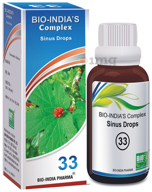 Bio India Complex 33 Sinus Drop