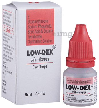 Low-Dex Eye Drops