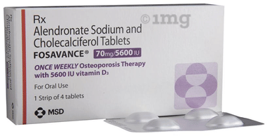 Fosavance  70 mg/5600 IU Tablet