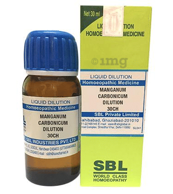SBL Manganum Carbonicum Dilution 30 CH