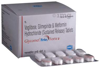 Glycomet Trio Forte 2 Tablet SR
